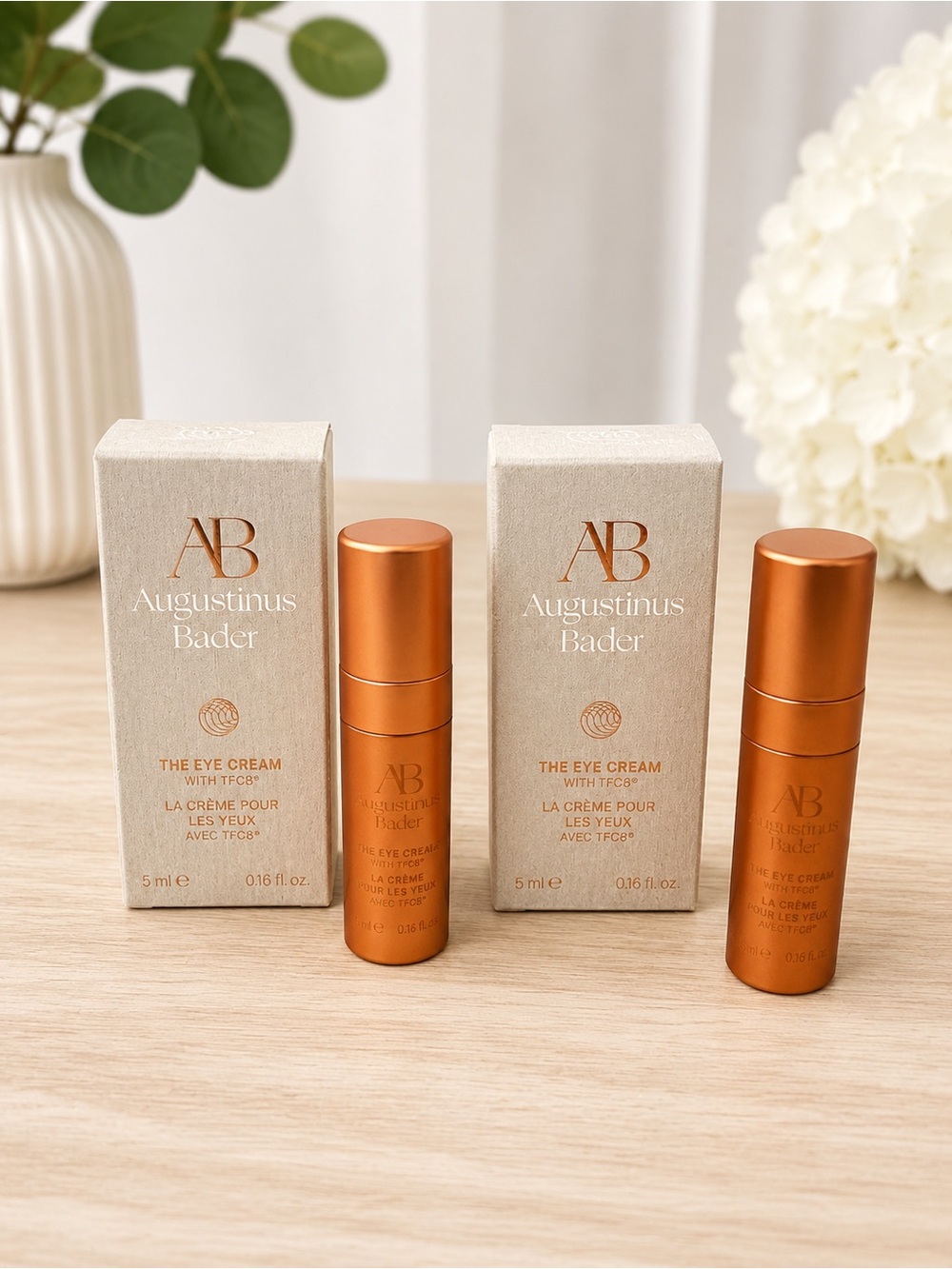 Set of 2 The Eye Cream by ~Augustinus*Bader~ 3ml each ~ NIB